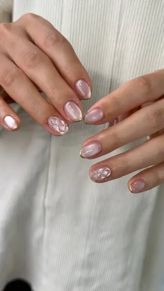 ネイル Momoka ネイリスト福岡/薬院のネイルデザイン