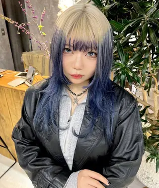 ロング カラー ♡ハッシュカット/ レイヤー/yucoのヘアスタイル