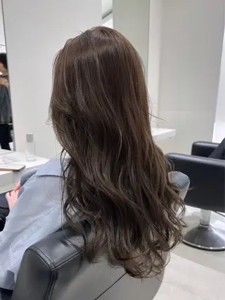 ロング カラー 🖤:抜け感×大人 透明感カラー/Aoiのヘアスタイル