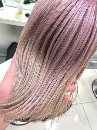 セミロング カラー ✔️ダブルカラー ✔️ショート✔️今野のヘアスタイル