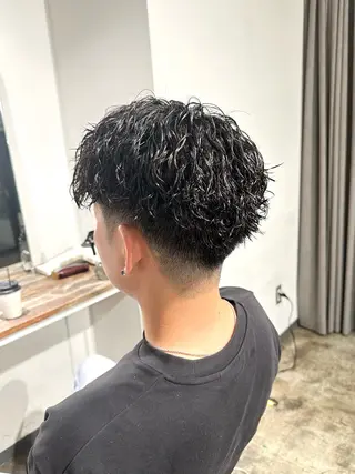 パーマ メンズ 骨格補正施術/メンズ 専門美容師/YUYAのヘアスタイル