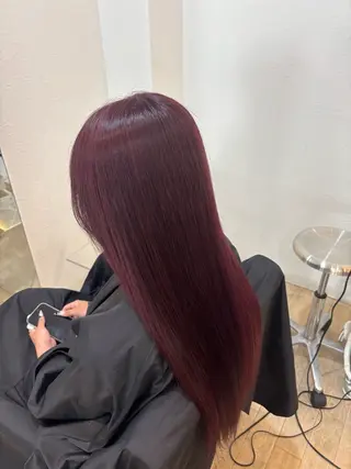 ロング tidehair所属・tidehair こうき Wカラーのヘアスタイル