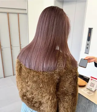 ロング カラー 高発色ブリーチ/ ハイレイヤー🪽aiのヘアスタイル