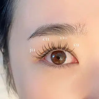 マツエク・マツパ osaki .のマツエク・マツパデザイン