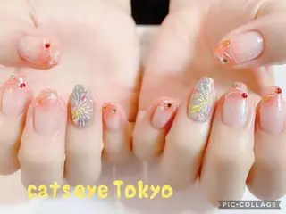 ネイル マツエク・マツパ Cat's eye TOKYO 新宿店のネイルデザイン