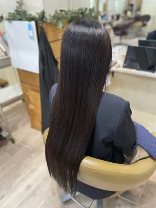 ロング 茅野 あゆ美のヘアスタイル