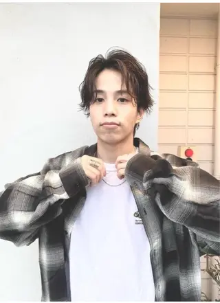 パーマ ウマバ ケンタロウのヘアスタイル