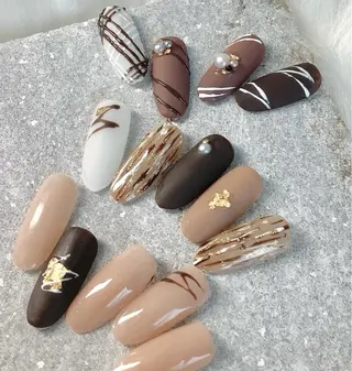 ネイル 横尾 麻里のネイルデザイン