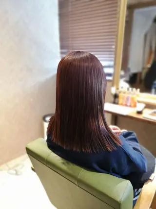 セミロング ✨ハイトーン✨ダブル カラー✨シバサキのヘアスタイル