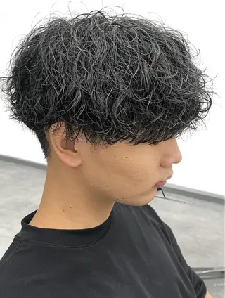 メンズ 山口稜太 メンズ/波巻きパーマのヘアスタイル