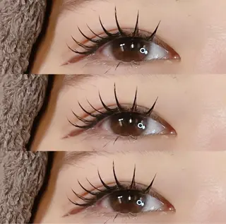 マツエク・マツパ ITO  渡邉柚花 /束感/眉毛のマツエク・マツパデザイン