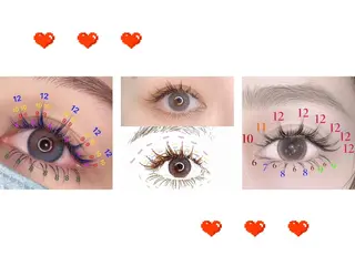 マツエク・マツパ Cute B e au t yのマツエク・マツパデザイン