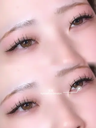 マツエク・マツパ 福田花音/スタイリ スト兼任アイリストの眉毛・アイブロウイメージ