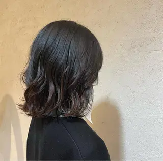 ミディアム ueki ayaneのヘアスタイル