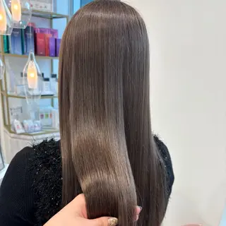 ロング カラー Ayu🍯/栄/ブリ ーチカラー/ヘアメのヘアスタイル