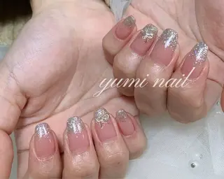 ネイル 𝐲𝐮𝐦𝐢🎀 長さ出しデザイン専門のネイルデザイン