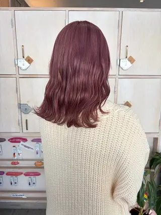 ロング カラー 生尾 虹水のヘアスタイル