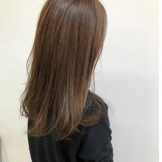 セミロング カラー lar 立川南口所属・レイヤーボブ/ボブ 仲川和人のヘアスタイル