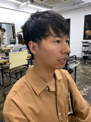 ショート メンズ メンズパーマ メンズ特化ryoのヘアスタイル