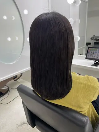 ミディアム カラー 冨木 雄斗のヘアスタイル