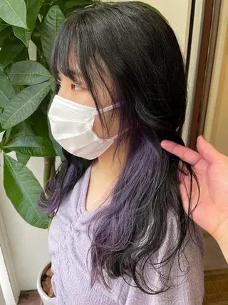 カラー 【店長】インナー指名 No.1戸塚優思のヘアスタイル