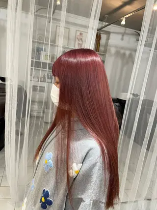 カラー ボブ/レイヤー /河内温太のヘアスタイル