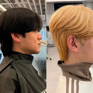 カラー メンズ 韓国メンズヘア☆ 韓国ボブYUTOのヘアスタイル