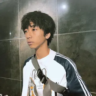 ヘアアレンジ メンズ ainico+所属・メンズ特化✂️栗原 侑也のヘアスタイル