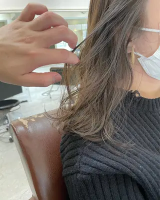 ミディアム ボブ/パーマ 古家 佑真のヘアスタイル