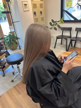 ロング カラー SALOWIN京都河原町Suite店所属・✨石乃宮 龍✨京都河原町✨のヘアスタイル