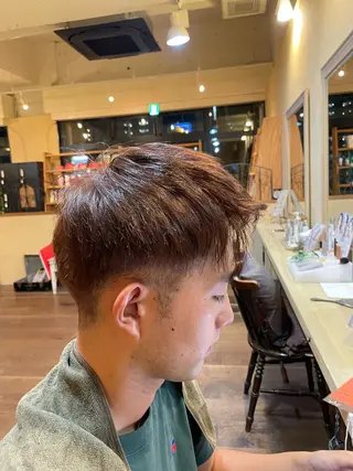 ショート カラー メンズ arch＋所属・kasai Masa hitoのヘアスタイル