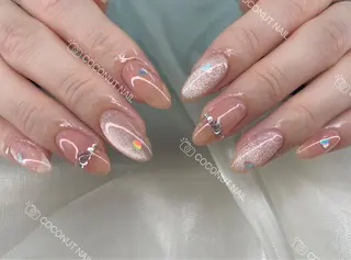 ネイル 神田 ココナッツのネイルデザイン