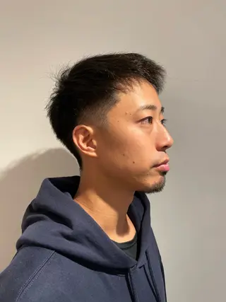 ショート メンズ ヘッドスパ/カラー 葉月のヘアスタイル