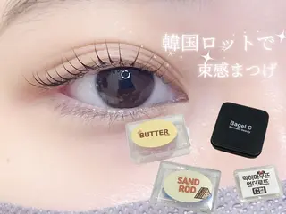 マツエク・マツパ 🫧飛山琉桜/二条 ネイルアート/束感のマツエク・マツパデザイン