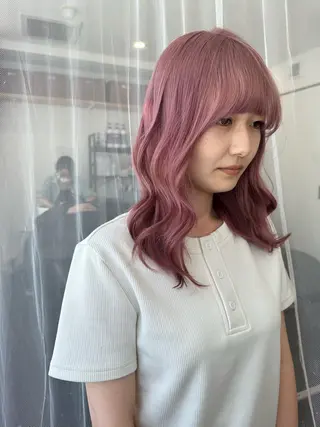 カラー ハイトーン /ブリーチ/miyuのヘアスタイル