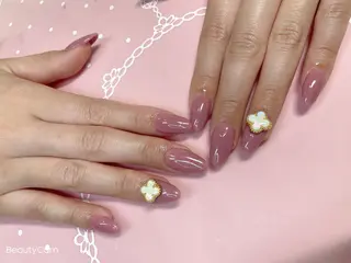 ミディアム ネイル 《LB》ラブリエ Nail&eyeのマツエク・マツパデザイン