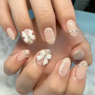 ネイル 🎀sao🎀銀座 韓国/ワンホンネイルのネイルデザイン