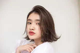 ミディアム カラー パーマ 🤍美髪改善職人🤍 高橋　臣介 店長のヘアスタイル