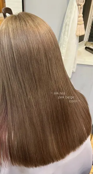 ロング カラー 🐻艶髪ヘア/韓国風 /隈河🐻のヘアスタイル