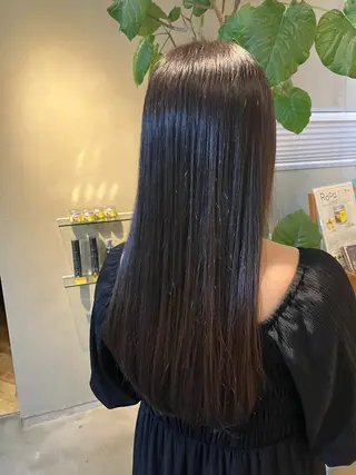 ロング カラー スズキアキエ/ 髪質改善/艶髪カラーのヘアスタイル