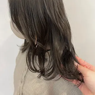 ロング カラー 透明感カラー、 アレンジ/miyuのヘアスタイル
