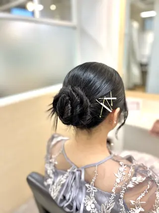 ヘアアレンジ 似合わせヘアメイク 💐オダギリチアキのヘアスタイル