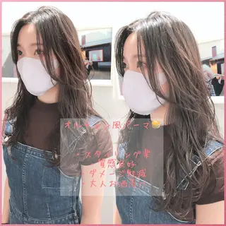 セミロング パーマ Yusuke ユウスケのヘアスタイル