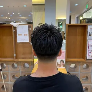 ショート メンズ 清潔感×束感ヘア🔥 メンズ専門篠原のヘアスタイル