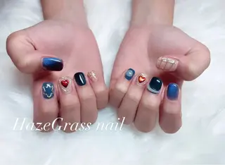 ミディアム HazeGrass NAILのネイルデザイン