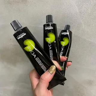 カラー シミズ アスカのヘアスタイル