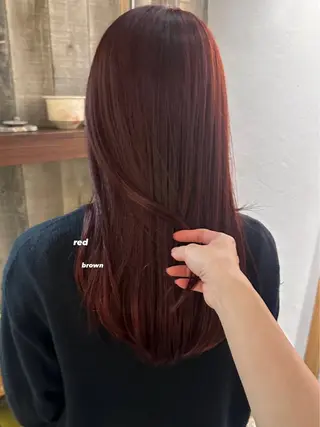 ロング カラー 暖色カラー/レイヤー 🌙 オノユリカのヘアスタイル