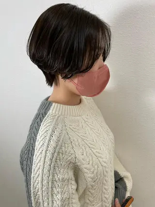 ショート ANKH CROSS GINZA所属・江口 将司のヘアスタイル