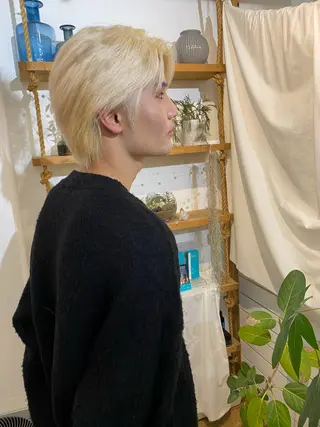 ショート カラー ブリーチ特化🌺★ あや🌵のヘアスタイル