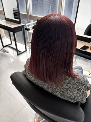 ロング カラー パーマ ヘアアレンジ メンズ 中山 正洋のヘアスタイル